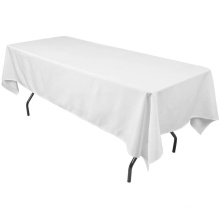 60*126 inch high quality banquet rectangle polyester table cloth tablecloth